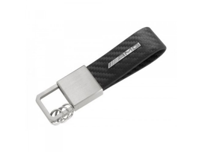 Брелок Mercedes AMG Carbon Key Ring Black, артикул B66953848