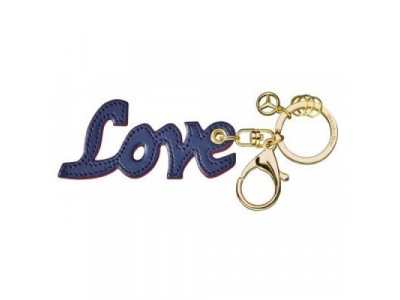 Брелок Mercedes Love Key ring, Blue / Red