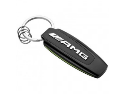 Брелок Mercedes-Benz Key Ring, AMG GT R, Black/Silver/Green