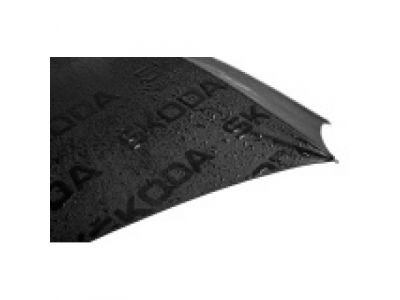 Зонт трость Skoda Stick Umbrella Aquaprint Black, артикул 000087602H