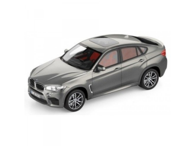 Модель BMW X6M (F86), Scale 1:18, Donington Grey, артикул 80432364886