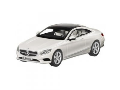 Модель автомобиля Mercedes S-Klasse, Coup? 1/43 White, артикул B66961239