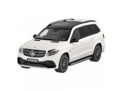Модель Mercedes-AMG GLS 63, Designo Diamond White Bright, 1:18 Scale
