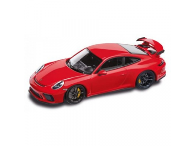 Модель автомобиля Porsche 911 GT3, Guards Red, Scale 1:43