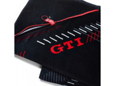 Банное полотенце Volkswagen GTI Bath Towel, Black, артикул 000084501D041