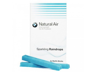 Комплект сменных картриджей освежителя воздуха BMW Sparkling Raindrops, артикул 83122285679