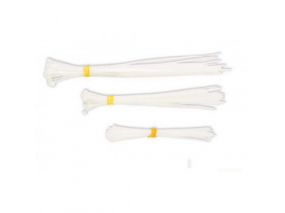 Хомут-стяжка кабельная, пластиковая, W-7,2 L-350 (50 шт), белая