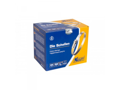 Хомут 40-60 мм (нержавеющая сталь) OBERKRAFT