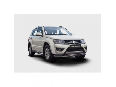 Защита переднего бампера труба d60/42 двойная,Suzuki Grand Vitara 5D 2012-, SZGV.48.1602