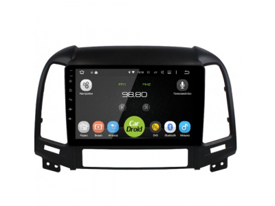Штатная магнитола CarDroid RD-2008F для Hyundai SantaFe 2