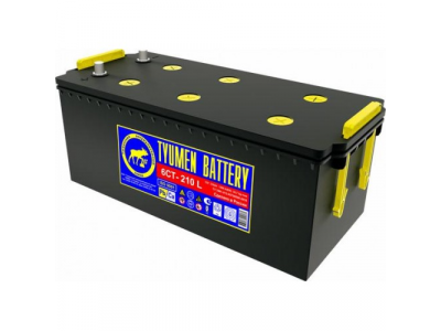 Аккумулятор 6ст - 210 (Тюмень) L Premium конус